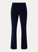 Joseph Ribkoff High waist flared fit pantalon met persplooi