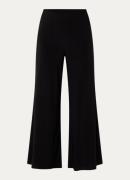 Joseph Ribkoff High waist wide fit broek met siernaad
