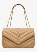 Saint Laurent Loulou Medium schoudertas van lamsleer