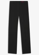 HUGO Straight fit pantalon met streepprint