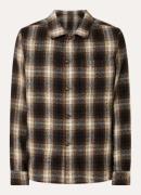 Denham Chore overshirt met ruitdessin