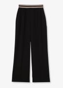Reiss Sonnie high waist wide fit broek met steekzakken