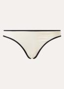Seafolly Bikinislip met ribstructuur