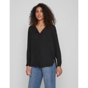 Blouse col v, manches longues
