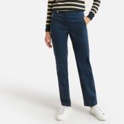 Pantalon, satin de coton stretch