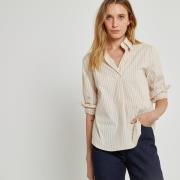 Blouse ample, style vareuse, à rayures