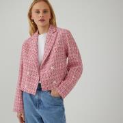 Veste courte en tweed