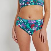 Bas de maillot de bain culotte, effet ventre plat