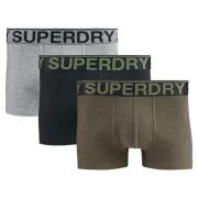 Lot de 3 boxers unis