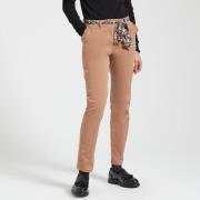 Pantalon droit ceinturé