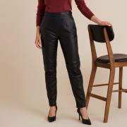 Pantalon 7/8ème, en cuir de mouton