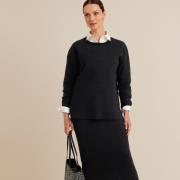 Pull col rond en maille milano