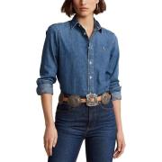 Chemise en jean, manches longues