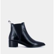 Boots chelsea pointues cuir Anoki