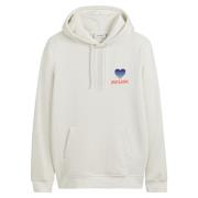 Sweat à capuche logo dos cœur