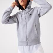 Sweat zippé à capuche en coton