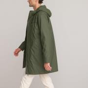 Parka mi-longue col montant