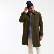 Manteau long en laine mélangée