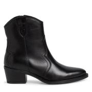 Bottines santiags en cuir