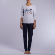 Pyjama manches longues en jersey, Lazuli