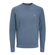 Pull col rond coton