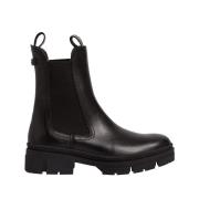 Boots chelsea en cuir