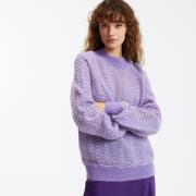 Pull col montant en fine maille