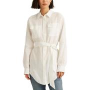 Chemise longue ceinturée manches longues CHADWICK