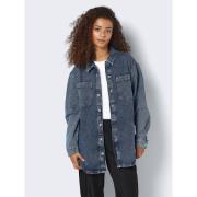 Veste longue en jean