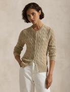 Cardigan col rond en maille torsadée