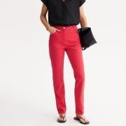 Pantalon droit 5 poches coton stretch