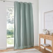 Rideau occultant coton œillets, Scenario