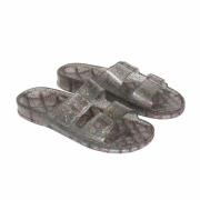 Mules doubles brides transparentes Anjo