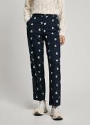 Pantalon droit imprimé