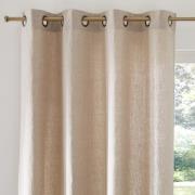 Rideau lin lavé à œillets Onega