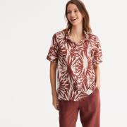 Chemise, imprimé graphique, manches courtes
