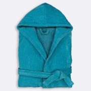 Peignoir capuche éponge velours 450 g/m2, Trizie