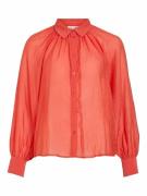 Chemisier fluide à manches longues