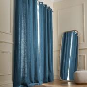 Rideau en lin doublé coton, à œillets, Colin