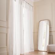 Rideau en lin, à nouettes, Colin