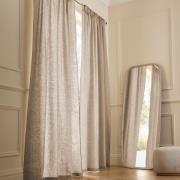 Rideau lin lavé finition ruflette, Private
