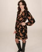 Robe courte imprimée SELIA