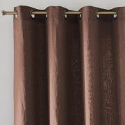 Rideau lin lavé à œillets Onega