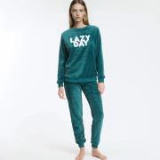 Pyjama à message, en maille polaire