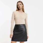 T-shirt col rond manches longues