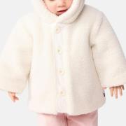 Veste sherpa à capuche