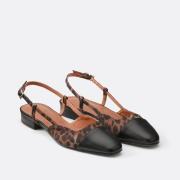 Ballerines slingback en cuir Dhapou